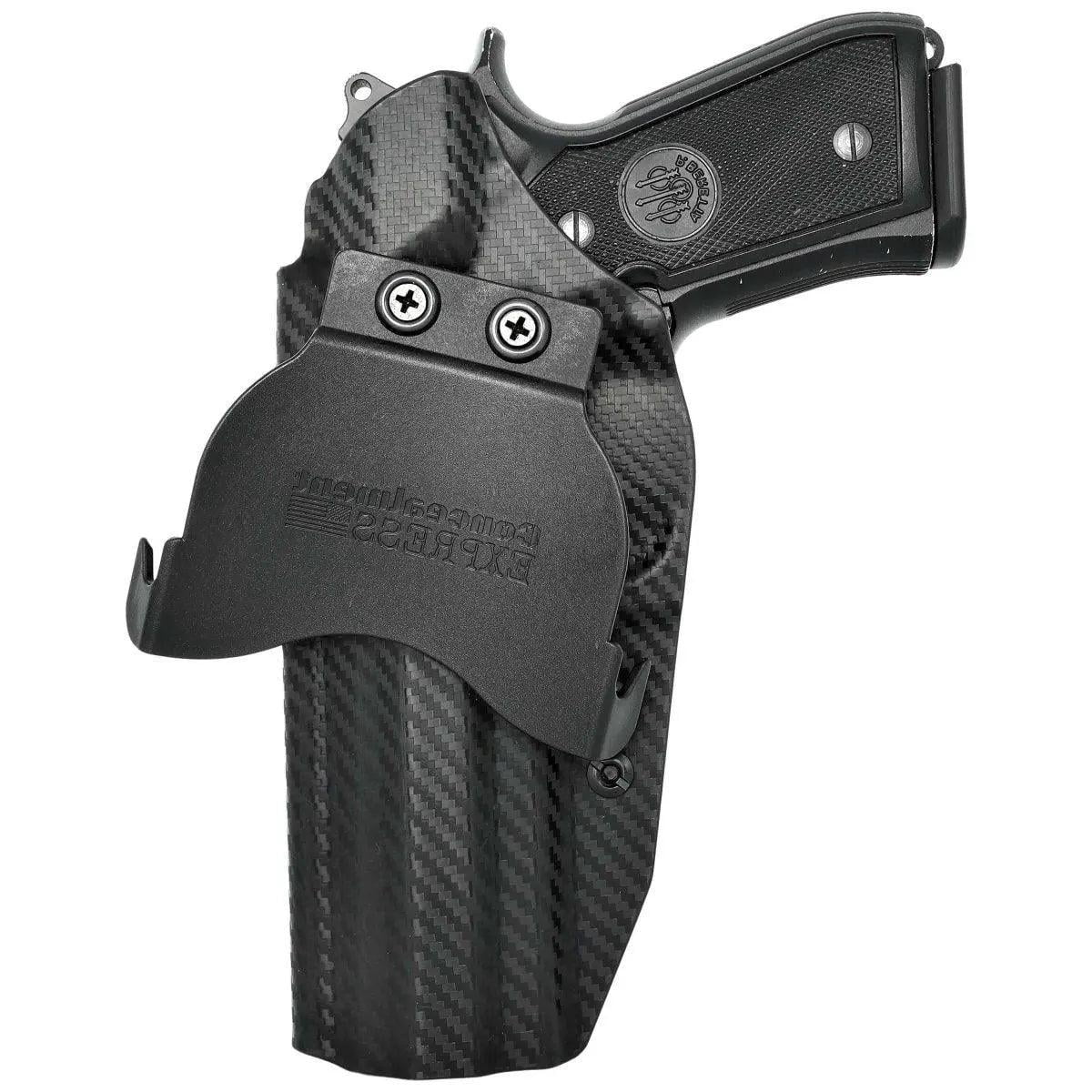 Beretta M9 Paddle Holster Black / Right Hand by Rounded Gear