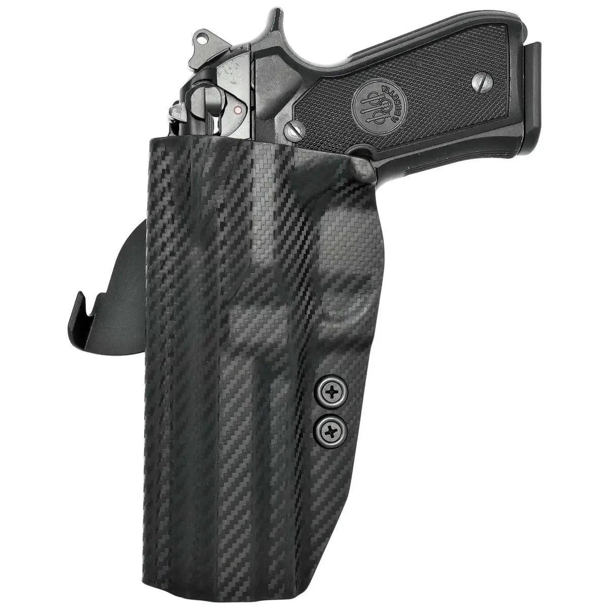 Beretta M9 Paddle Holster Black / Left Hand by Rounded Gear