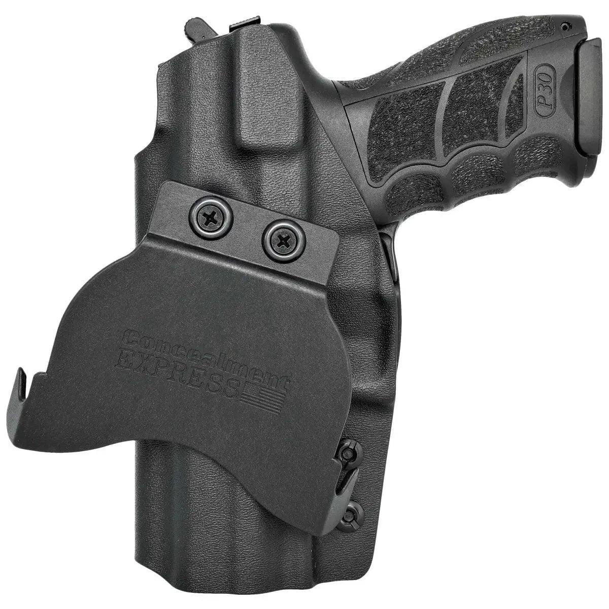 H&K P30 Paddle Holster Black / Right Hand by Rounded Gear