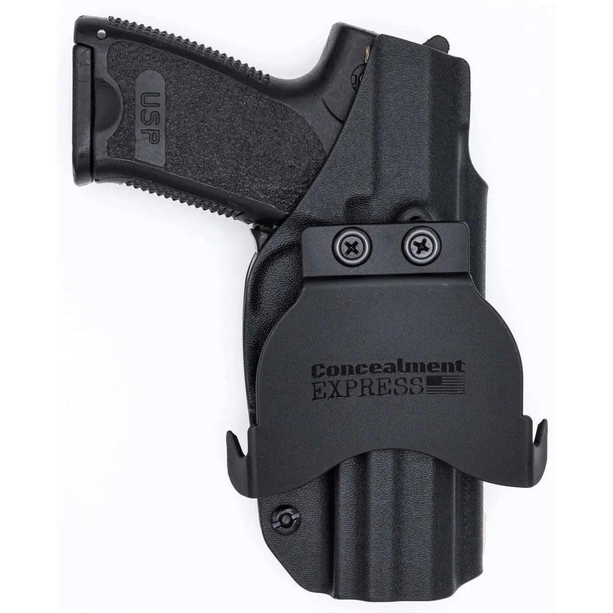 H&K USP Paddle Holster Black / Left Hand by Rounded Gear