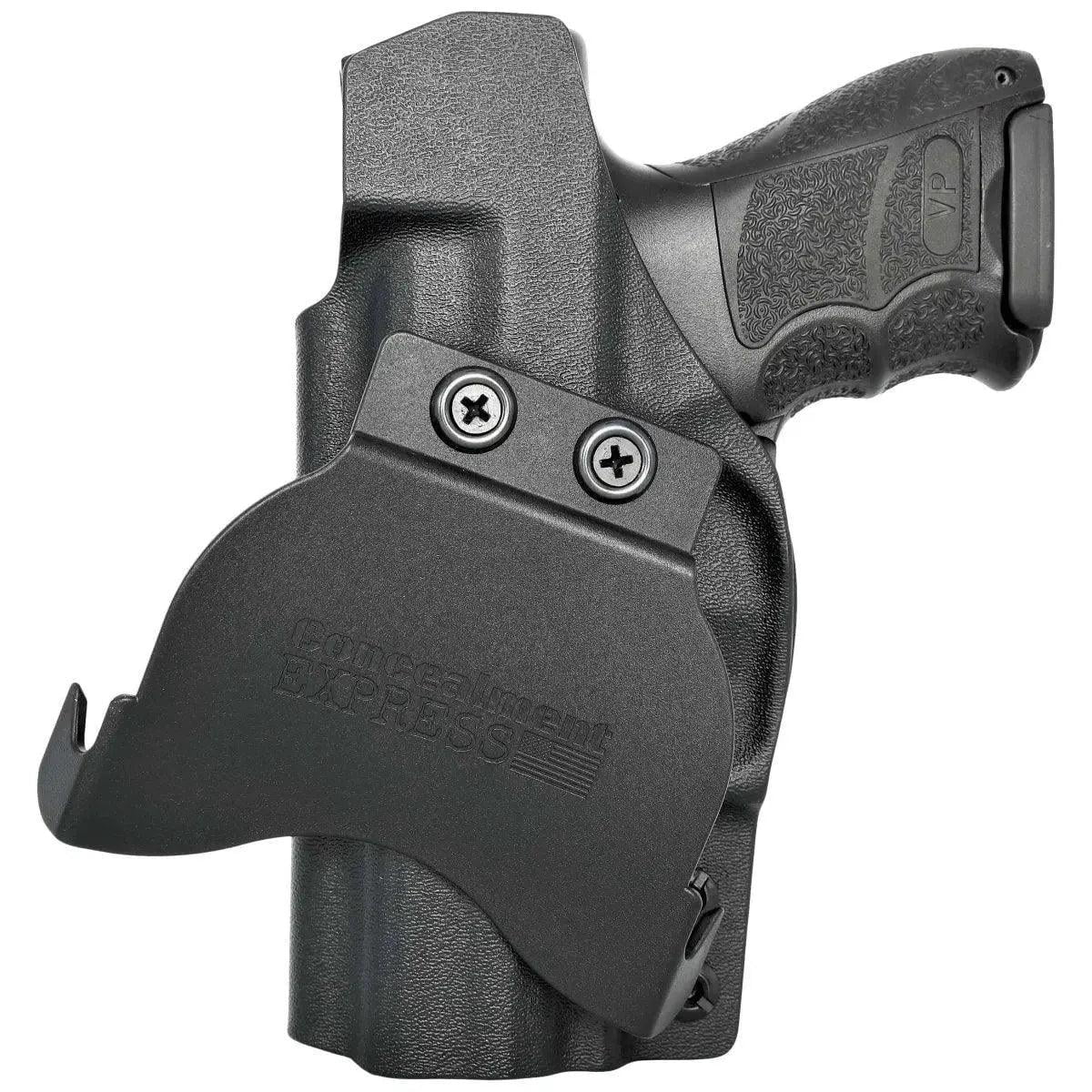 H&K VP9SK Paddle Holster Black / Right Hand by Rounded Gear