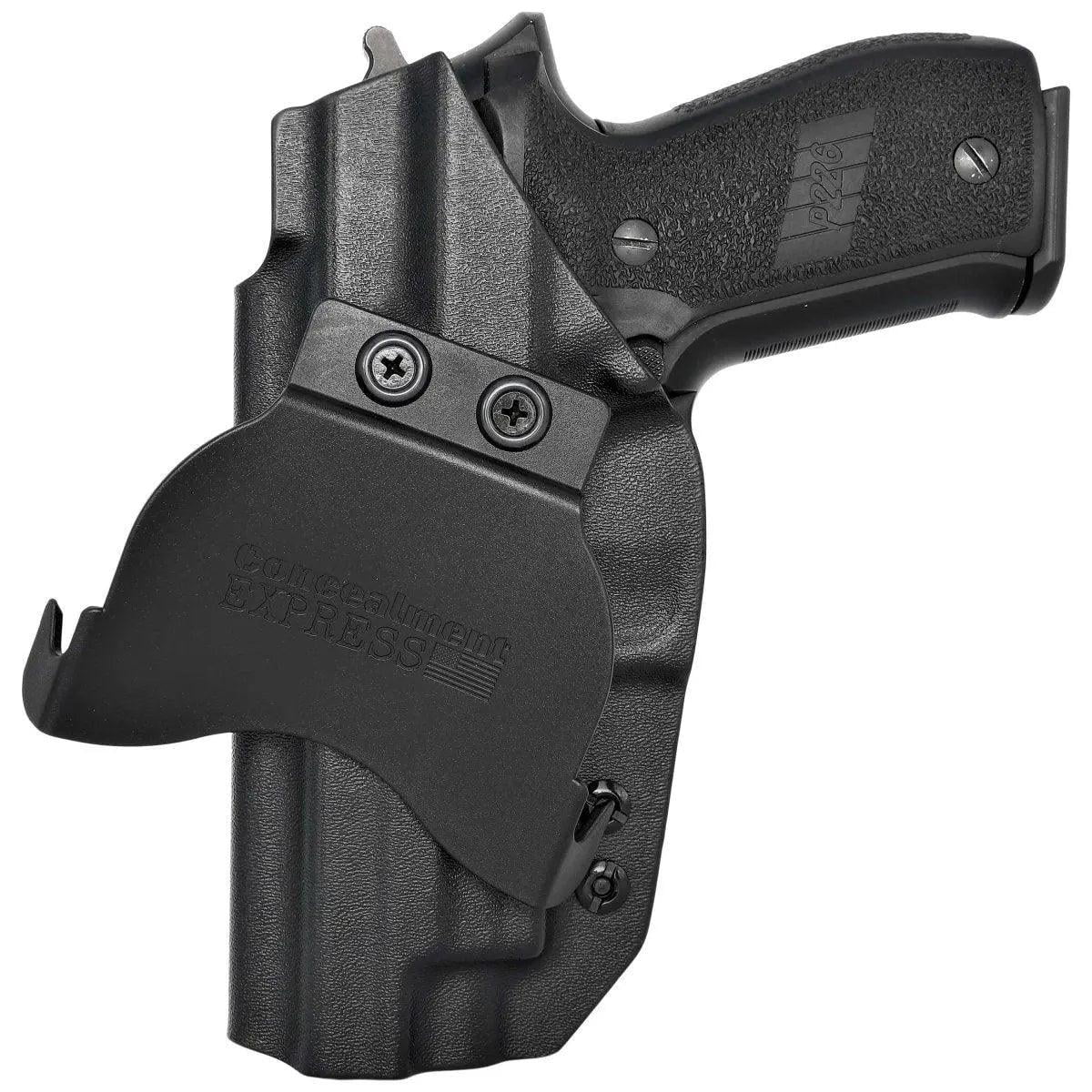 Sig Sauer P220 Paddle Holster Black / Right Hand by Rounded Gear