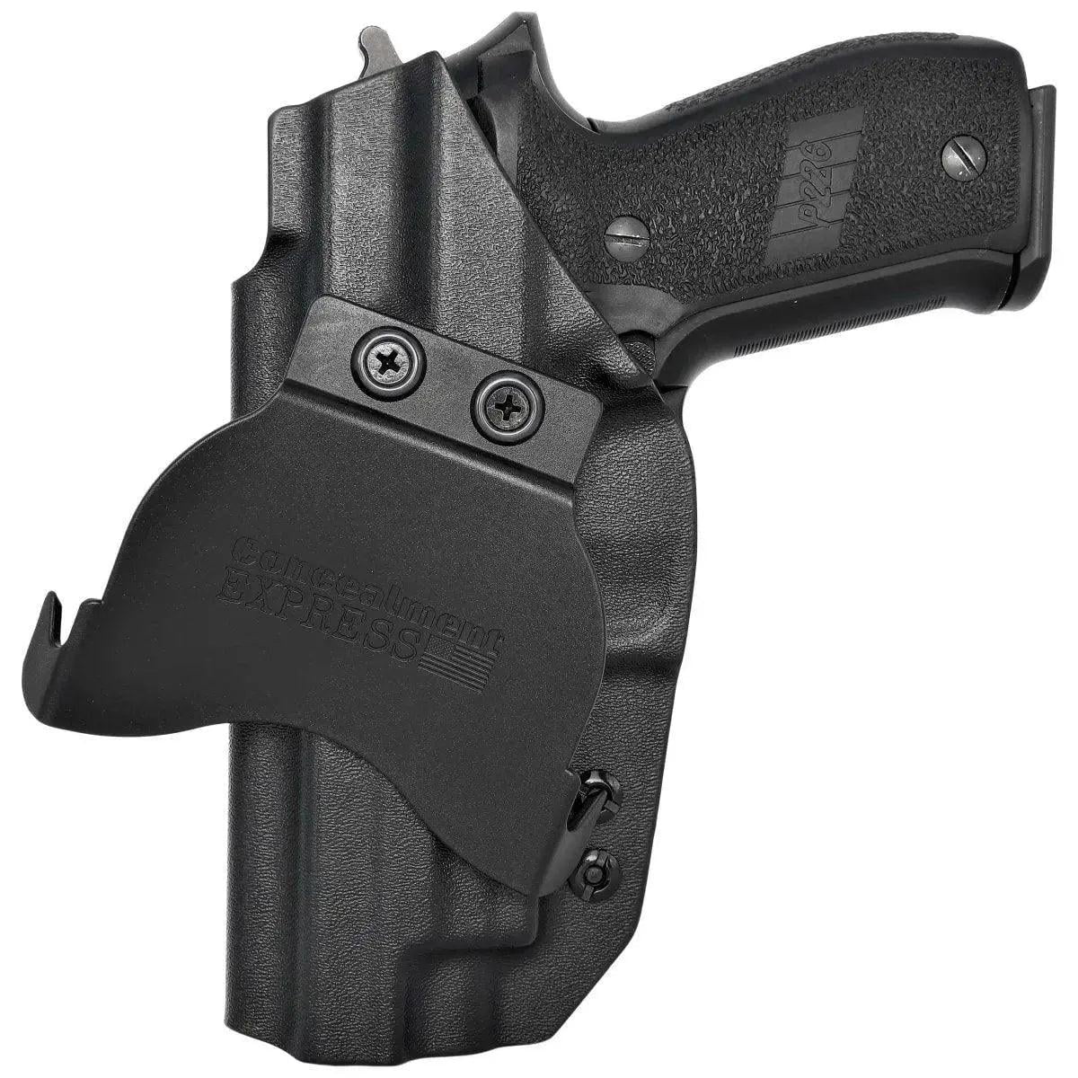 Sig Sauer P226 Paddle Holster Black / Right Hand by Rounded Gear