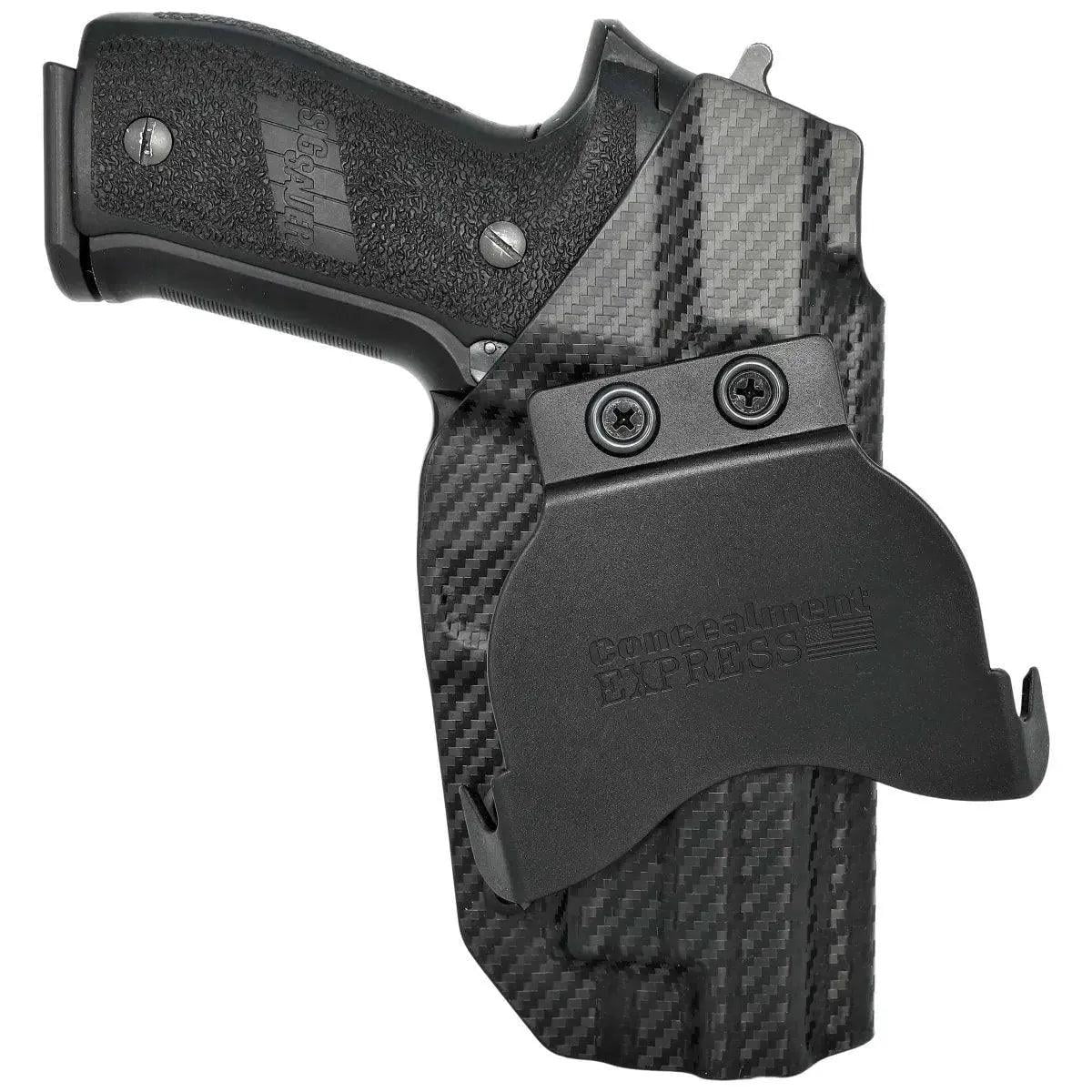 Sig Sauer P226 Paddle Holster Carbon Fiber Black / Left Hand by Rounded Gear