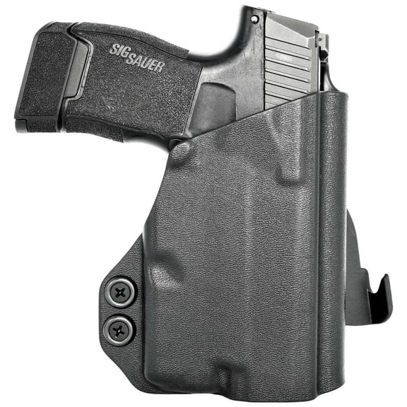 Sig Sauer P365 TLR6 Paddle Holster Black / Left Hand by Rounded Gear