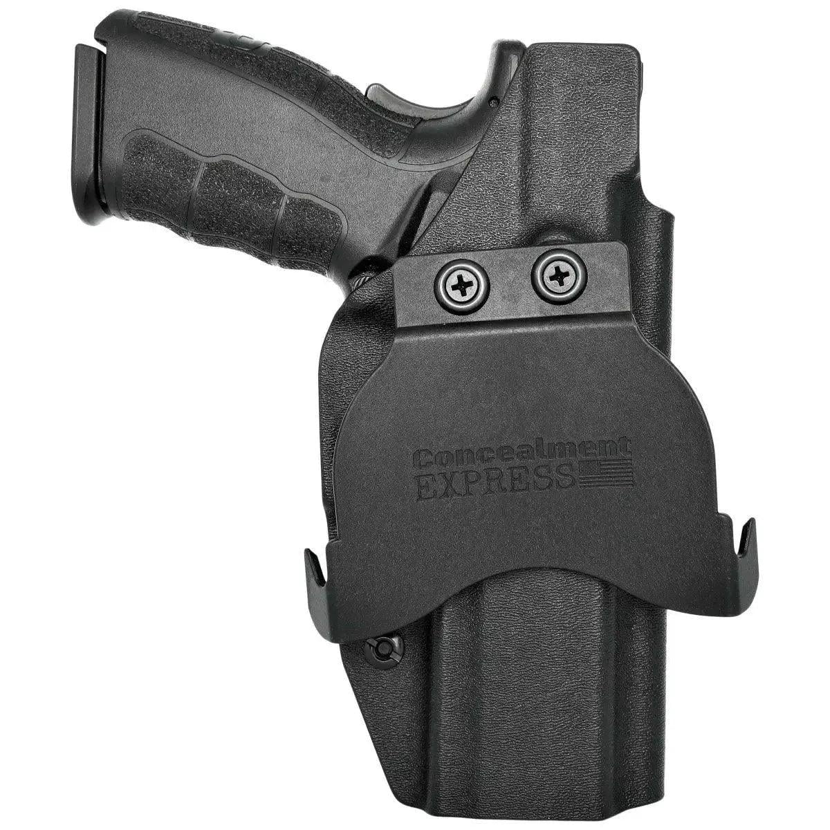 Springfield XDM 4.5in Paddle Holster Black / Right Hand by Rounded Gear