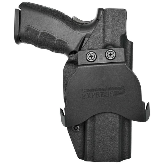Springfield XDM 4.5in Paddle Holster Black / Right Hand by Rounded Gear