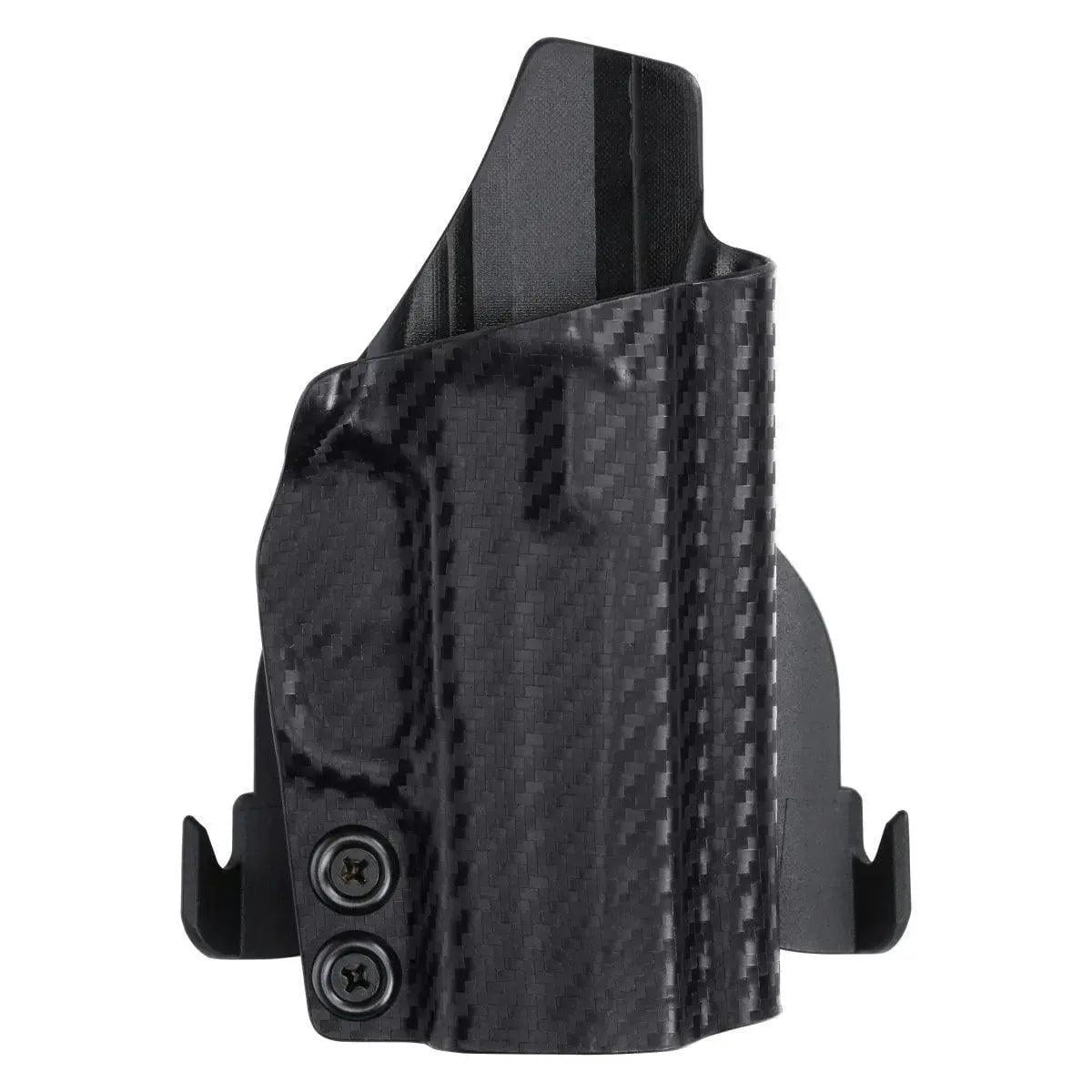 Walther PK380 Paddle Holster Carbon Fiber Black / Right Hand by Rounded Gear