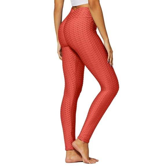 Conceited Women's Bella Textured High Waist Workout Yoga Leggings