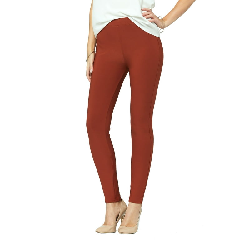 Conceited Premium Womens Stretch Ponte Pants - Dressy Leggings