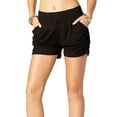 thumbnail image 1 of Conceited Women's Emma Ultra Soft Harem High Waisted Shorts with Pockets, 1 of 5