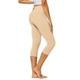 thumbnail image 1 of Conceited Women's Ivy Buttery Soft High Waist Capri Leggings, 1 of 6