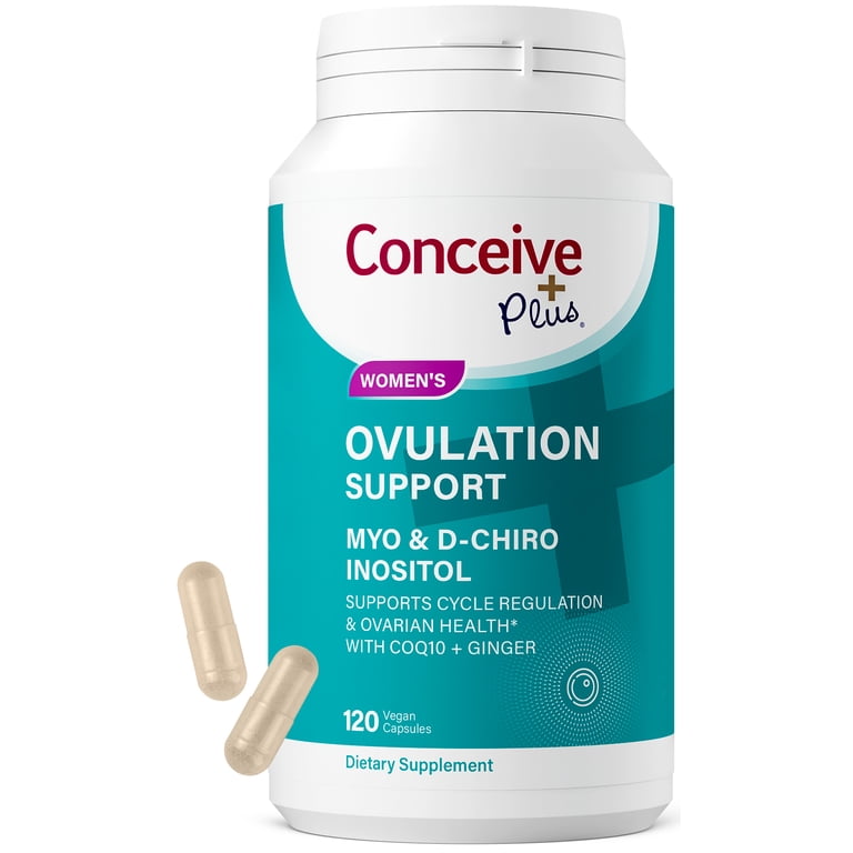 Ovulation Support - Conceive Plus Myo Inositol Supplement, 120 Capsules Ovulation Support - Conceive Plus Myo Inositol Supplement, 120 Capsules