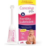 Conceive Plus Personal Lubricant, Pre-filled Applicators 3x4g