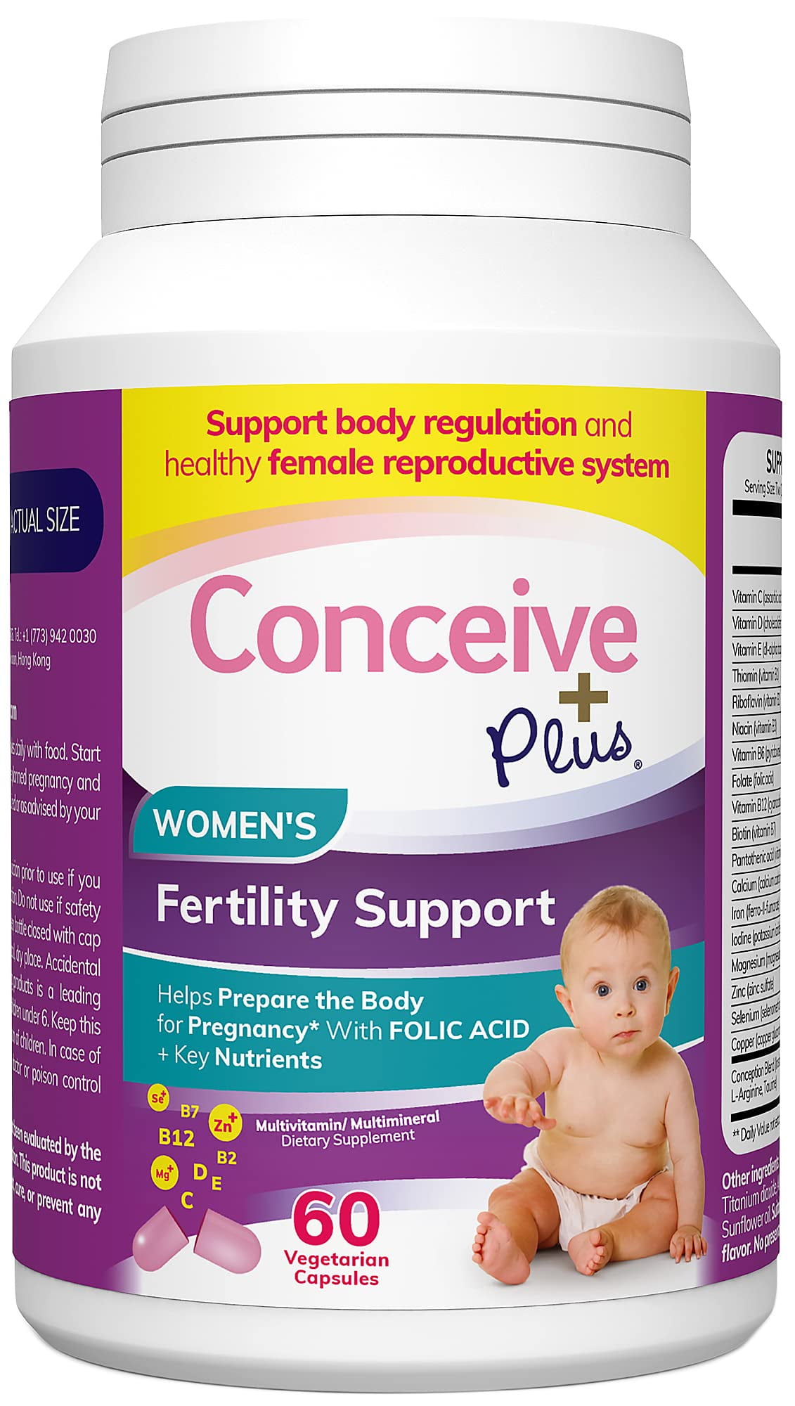Conceive Plus Womens Fertility Support Conception Formula, Fertility