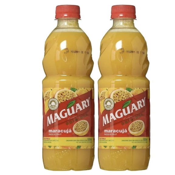 Maguary Concentrado de Maracuja 16.9 Fl oz pack of 2 - Passion Fruit Concentrate