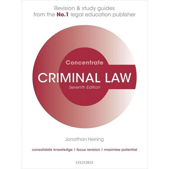 Criminal Law Concentrate