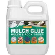 Concentrated Strong Mulch Adhesive, Quick-Drying Non-Toxic Mulch Mixture for Rock and Gravel Debris Landscape Rock Adhesive 20 oz.