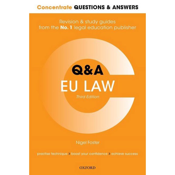 Concentrate Questions & Answers Concentrate Questions and Answers Eu Law: Law Q&A Revision and Study Guide, (Paperback)