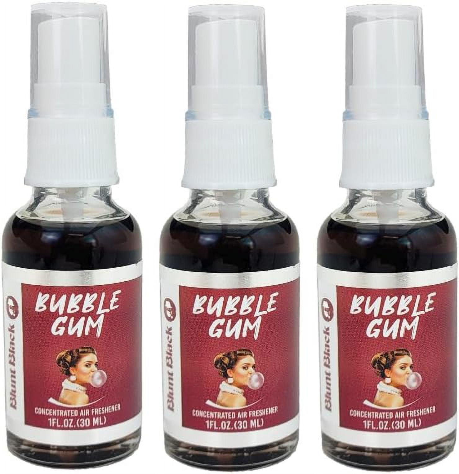 Concentrated Air Freshener Spray 1 oz. Glass Bottle - Bubble Gum Scent ...