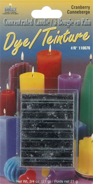 Yaley Yaley Concentrated Candle Dye Blocks Cranberry - Walmart.com