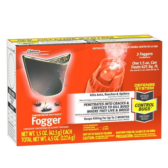 Concentrated Deep Reach Fogger, 3 ct