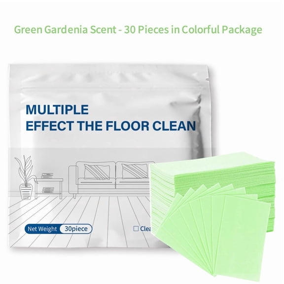 Concentrated Dissolvable Floor Cleansing Sheet, Multi-surface Deodorizing Mopping Tablet, Gentle Home Floor Maintenance Cleaner for Tile, Wood and Laminate Flooring Care