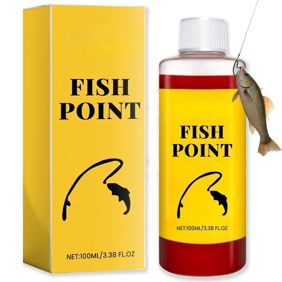 Concentrated Fish Attractant Liquid, 100ml Fish Bait Enhancer for Trout Panfish and More