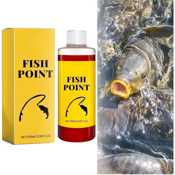 Concentrated Fish Attractant Liquid, 100ml Red Worm Liquid for Fishing, Powerful Fish Attractant Red Worm Scent, for Freshwater Bass Fishing, Enhances Scent & Improves Bite Response