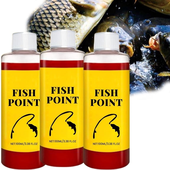 Concentrated Fish Attractant Liquid, 100ml Red Worm Liquid Spray - Powerful Bait Attractant Scent Bait Fish Attractant Liquid for Trout, Panfish and More, Enhances Scent & Improves Biteresponse