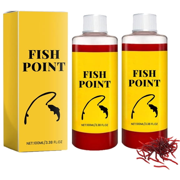 Concentrated Fish Attractant Liquid Fast-Acting Red Worm Formula, 100ml Fish Attractant Spray - Red Worm ish ttractant Liquid, ed orm iquid Spray, ish Point iquid Bait