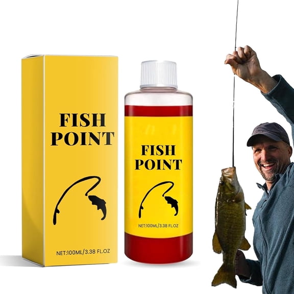 Concentrated Fish Attractant Liquid – Red Worm Liquid Spray, Bait Scent Attractor for Freshwater Bass Fishing, Professional Lure Enhancer for Trout, Panfish & More, Improves Biteresponse,100ml