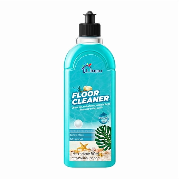Concentrated Floor Cleaner Solution - Plant-Based, Pet-SafeFormula for Hardwood, Tile, Laminate, Vinyl & Bamboo - Pre-Measured Bottle for Perfect Dilution with All Robot Mops