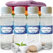 Fresh Linen Rainbow Vacuum Fragrance 2.0 fl oz 4 Pack for Use in Water Vacuums