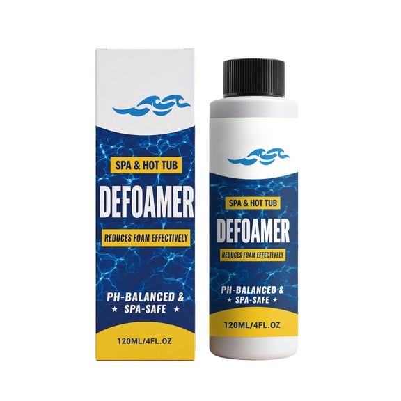 Concentrated Hot Tub Defoamer 4 Fluid Ounce Spa Safe Foam Solution For All Spas And Bathtubs Use