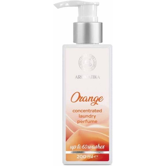 Concentrated Orange Laundry Scent Booster  200 ml  Liquid Laundry Fragrance  Linen Freshener  Fresh Citrus Aroma for Washing and Home Use