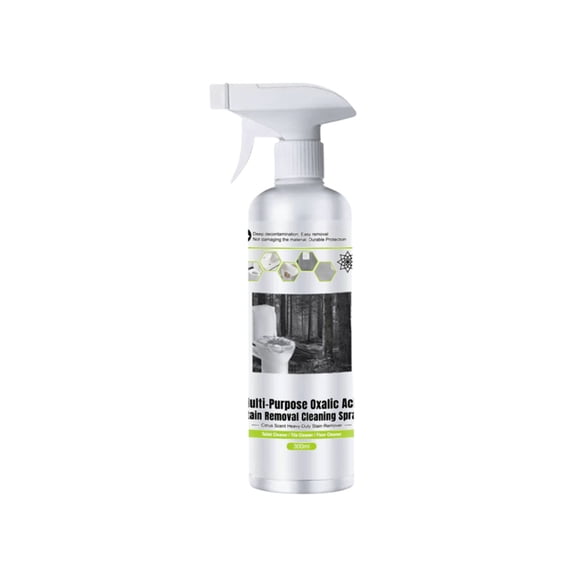 Concentrated Oxalic Toilet Tile Cleaner, Powerful Urine Alkali Removal Cleaning Agent for Bathroom, Kitchen Surfaces, 300ml Multi-Surface Formula