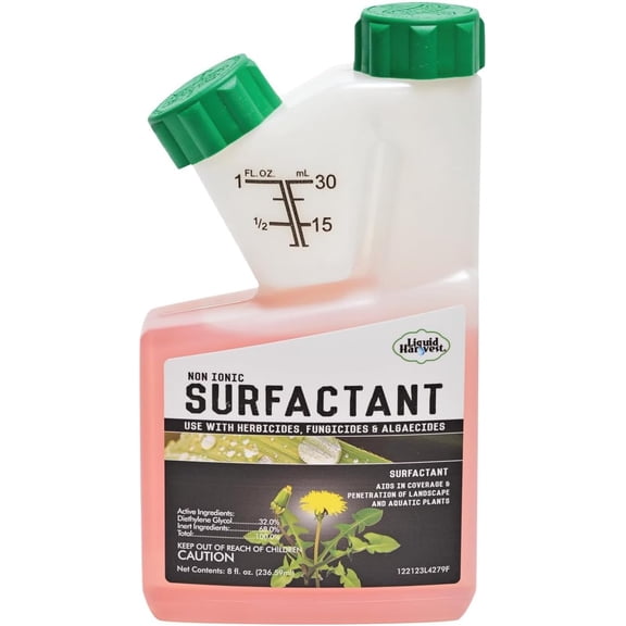 Concentrated Surfactant for Herbicides Non-Ionic 8oz, Increase Product Coverage, Penetration, Effectiveness