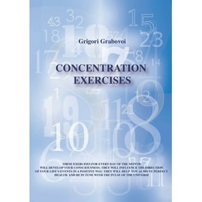 Concentration Exercises, (Paperback)