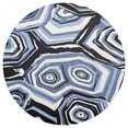 thumbnail image 1 of Concentric Circle Pattern 6-Piece 15.4in Durable PVC Plate Mats, Heat-Resistant for Parties and Dining, 1 of 7