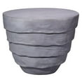 thumbnail image 1 of Jamie Young Co Concentric Fiberglass Side Table Gray, 1 of 4