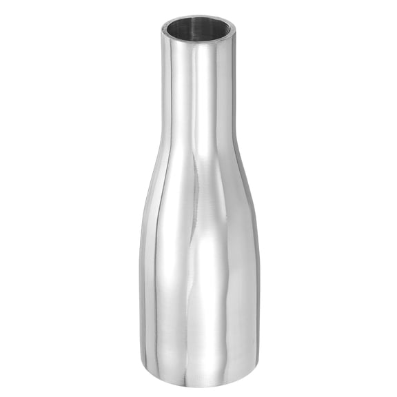 Concentric Reducer Pipe Fitting, 1-1/4"(32mm) to 3/4"(19mm) OD 304 Stainless Steel Butt Weld Tube Long Reducer Exhaust Pipe for Food Beverage HVAC Plumbing, Silver