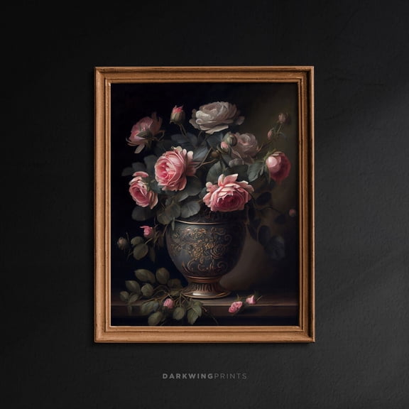 Concentric Square Geometric Art Print, Modern Abstract Wall Decor Home Decor #5976, 8x12 UNFRAMED