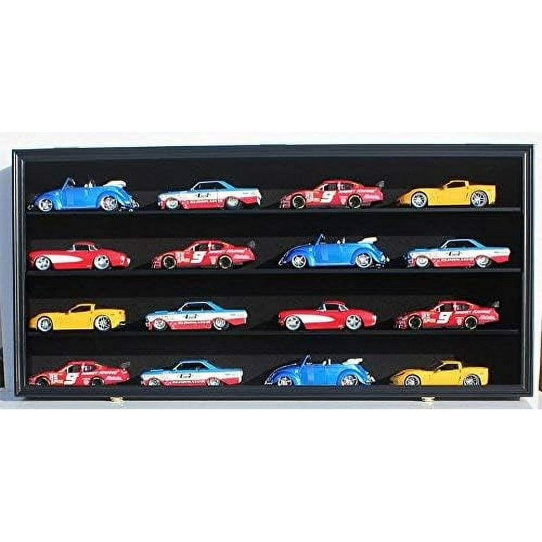 1/18 Scale Diecast Display Case Cabinet Holder Rack W/ UV