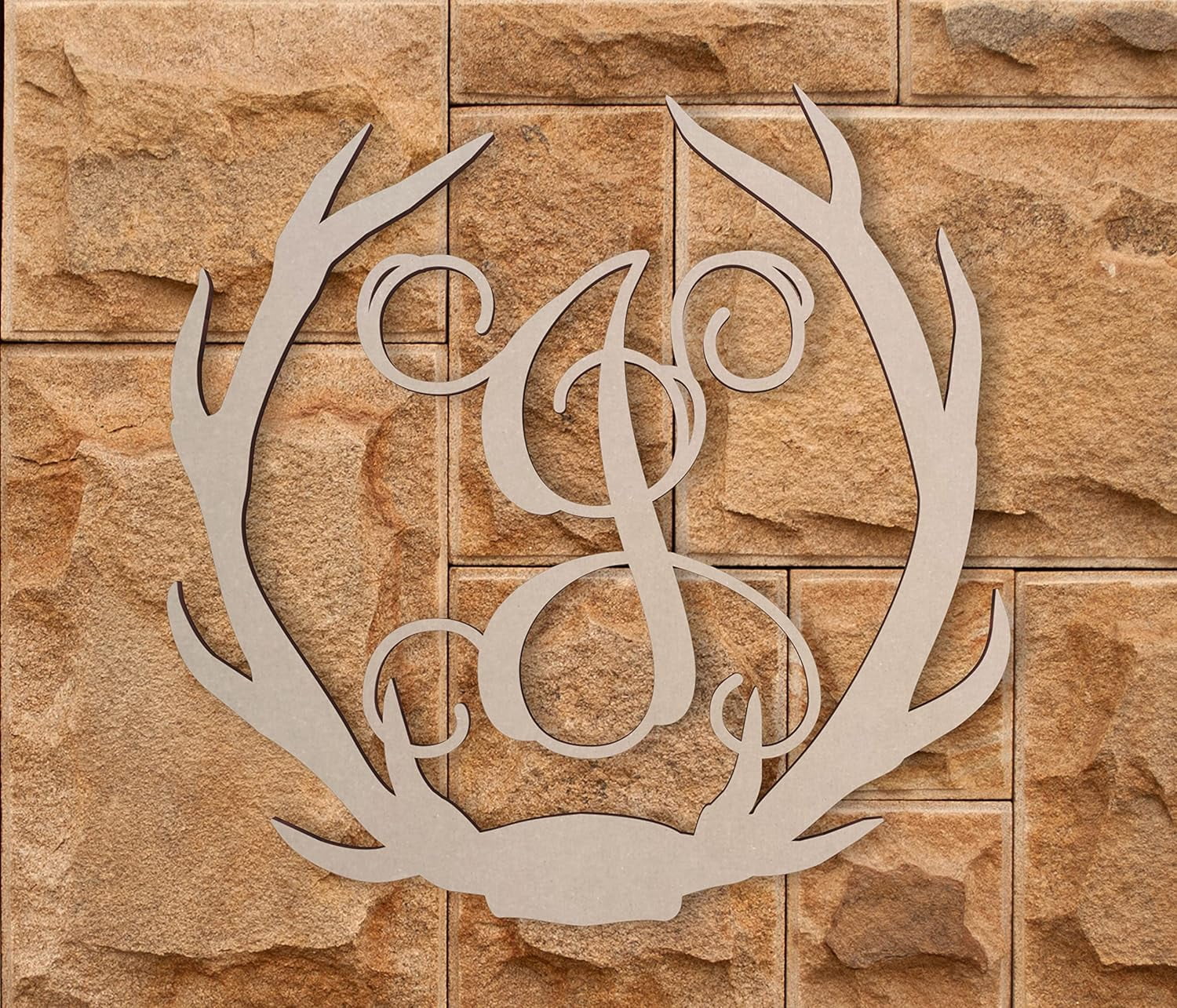 Concentrima Wooden Letters Cursive Wood Letter For Wall Décor Various