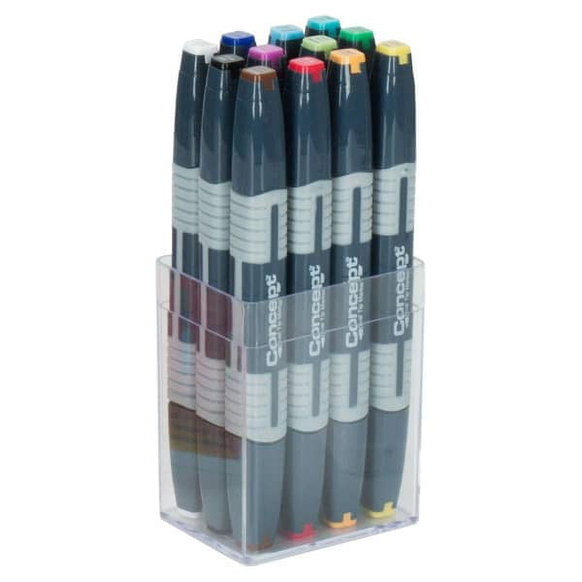 12 24 pcs Color Art Markers Double ended Sketch Markers Set - Temu
