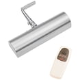 thumbnail image 1 of Slimline 8" Wide Satin Nickel Cordless LED Picture Light, 1 of 7