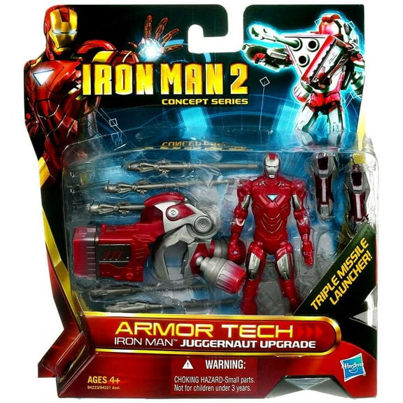 Concept Series Armor Tech Iron Man Juggernaut Upgrade Action Figure