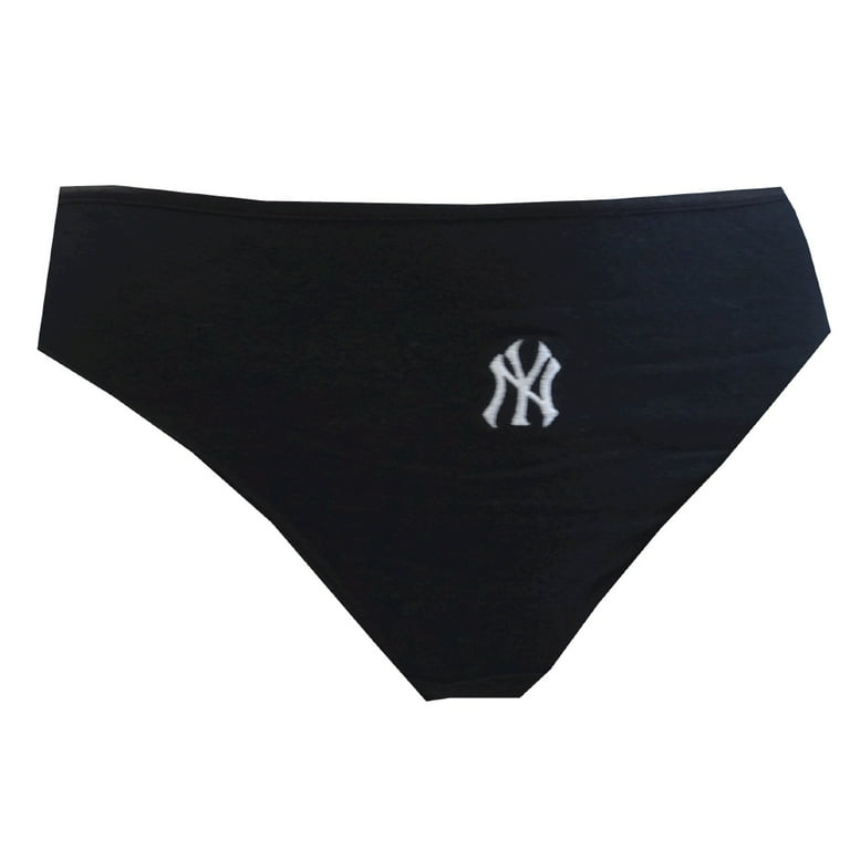 Concept Sports Womens I Love New York Baseball Ladies Black Panty (Small)