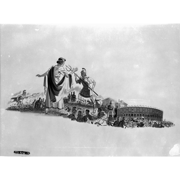Concept art from Androcles And the Lion Photo Print (24 x 30)